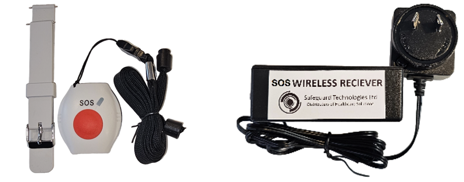 SOS Wireless Pendant and Receiver Kit