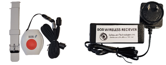 SOS Wireless Pendant and Receiver Kit